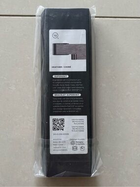 WHOOP 4.0 Superknit Band in Heather Gray